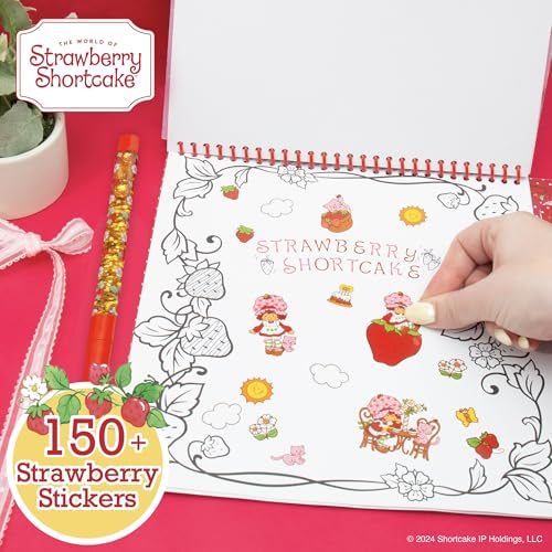 Horizon Group USA Sketch & Activity Book, Strawberry Shortcake, 20 Pages - color: Strawberry Shortcake, 20 Pages