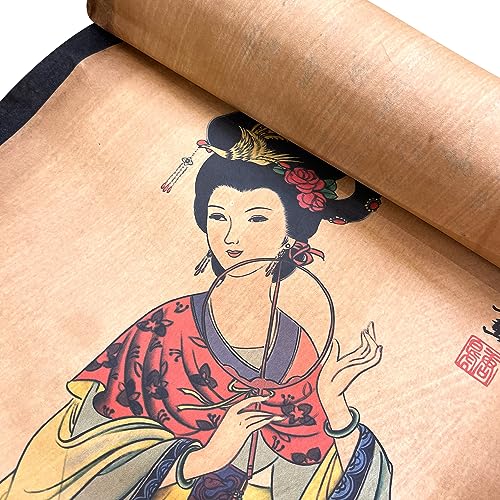 Wall Art Poster Prints Painting Home Office Diaochan Women Three Kingdom - color: A3