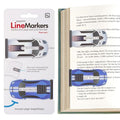 Thinking Gifts Magnetic Linemarker Bookmark for Easy Tracking - Car - color: Fast Cars