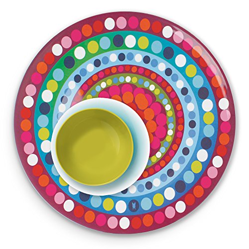 French Bull 15" Round Platter - Melamine Platters and Serving Ware - Plate, Dish, Serving, Collection - Bindi - color: Bindi, size: 15" Round Platter
