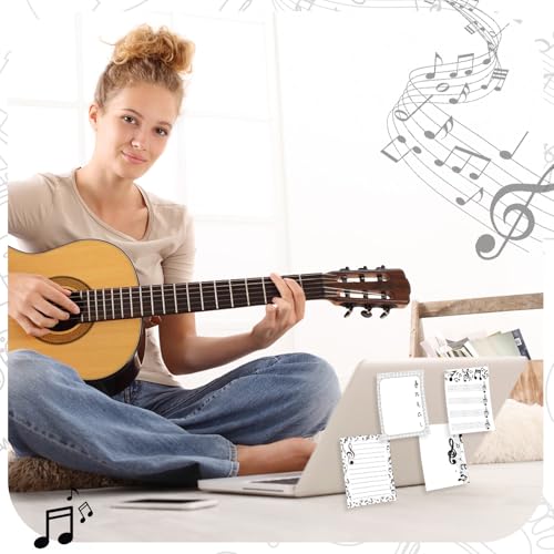 Chiisong 12 Pcs Music Sticky Notes Music Teacher Supplies Musical memo - style: Music