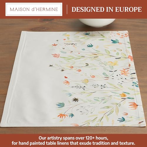 Maison d' Hermine Placemats Set of 4 Reusable 100% Cotton (13"x19") - color: 005 - Colmar, size: 13" X 19" (Pack of 4)