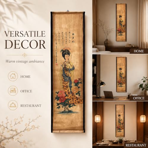 Wall Art Poster Prints Paintings Lady Replica Yang Guifei Tang Dynasty - color: A4