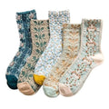 Lavish Lavender Argyle Frill Socks for Women, Dress Socks - color: 5pair-nx2