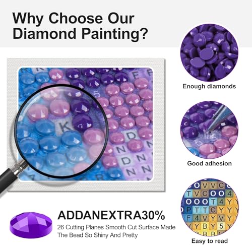 Ghost Cat Diamond Art Kits for Adults, Diamond Painting Kits for Beginner - color: JOJO-DP116