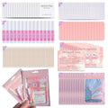 Disposable Nail Supplies Kits(140pcs20set-pink) - size: 140pcs20set-pink