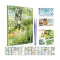 Japanese Sticker Book for Scrapbooking Supplies,Japanese Scrapbook Stickers - color: Mist
