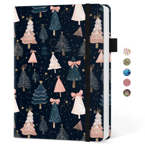 Taja Aesthetic Lined Journal for Women, Pretty Notebooks for Work & Study - color: W-Starlit Pines