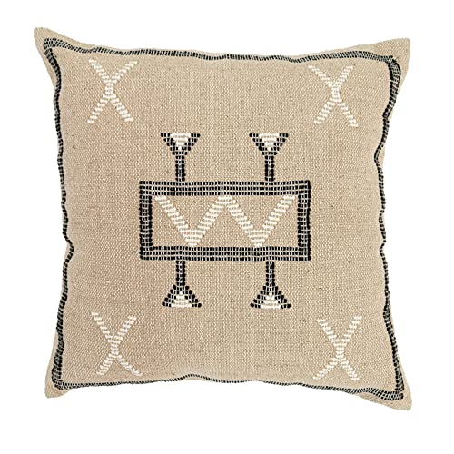 Trade Star Sabra Kilim Pillow Cover 100% Cotton Sofa Pillow Cover Handwoven Beautiful Cushion Cover Luxurious Farmhouse Cushion Case Premium Quality Designer Pillow Case for Living Room Décor - color: Pattern 9