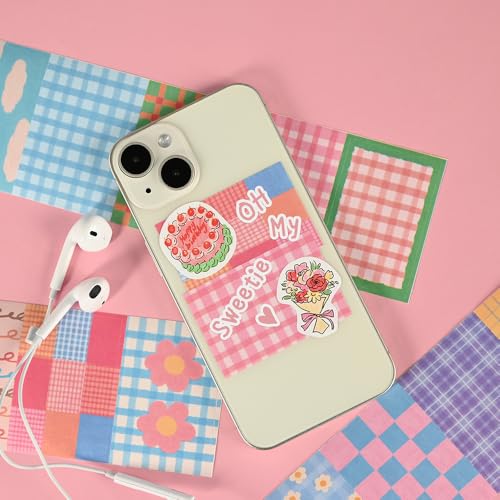 Monolike Big Wow Sticker Unmatched Friends Pattern Series.3 + Series.4 Set - Big Size Cute Stickers, Square Stickers - color: Unmatched Friends Pattern Series.3 + Series.4