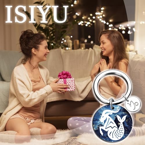 isiyu 12 Constellation Keychain Zodiac Astrology/Birthday For Women Men Adults Boys Girls Horoscope Lovers Gifts For Women - color: Color 10