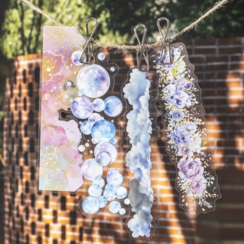 120 Pcs Scenery Stickers for Scrapbooking and Journaling - color: Gallery of Life