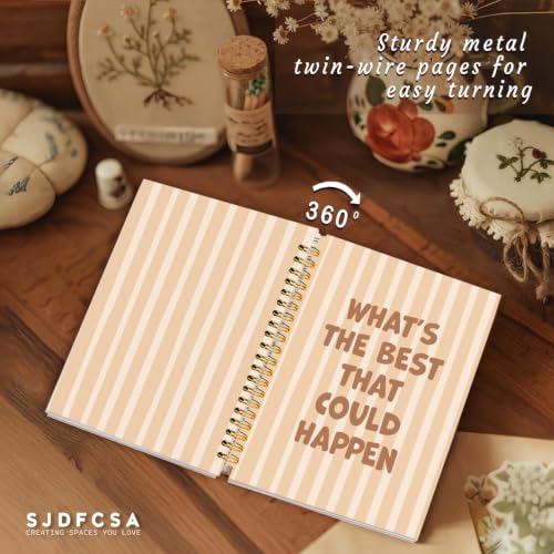 Cute Notebook Journal A5 for Girls - color: Orange-a5