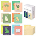 Monolike Day-by-day Card, Story town Ver.2 - Mix 36 Mini Single cards, 36 envelopes, 36 stickers Package - color: Story town Ver.2