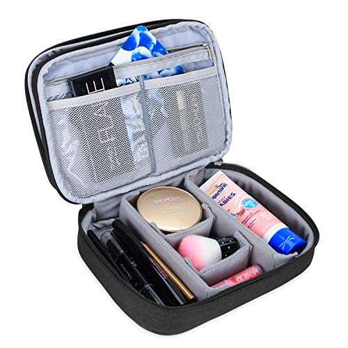 Teamoy Makeup Brush Travel Case, Medium, Black - color: Black, size: Medium (Pack of 1)