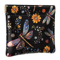 Dragonfly Squeeze Coin Purse Pouch Small Makeup Bag for Purse - color: Dragonfly, size: Small (4.4"x3.85")