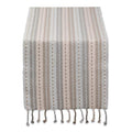 DII Southwest Collection Tabletop, Table Runner, 14x72, Natural - color: Natural, size: Table Runner, 14x72"