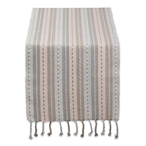 DII Southwest Collection Tabletop, Table Runner, 14x72, Natural - color: Natural, size: Table Runner, 14x72"