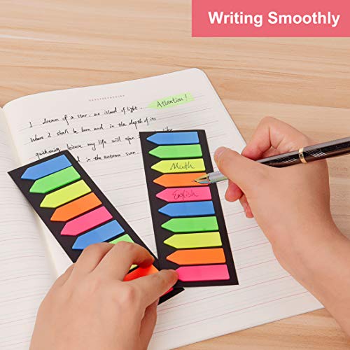 Morepack 2000 Count Neon Color Tape Flag, Page Markers, Index Tab Flags - style: Arrow