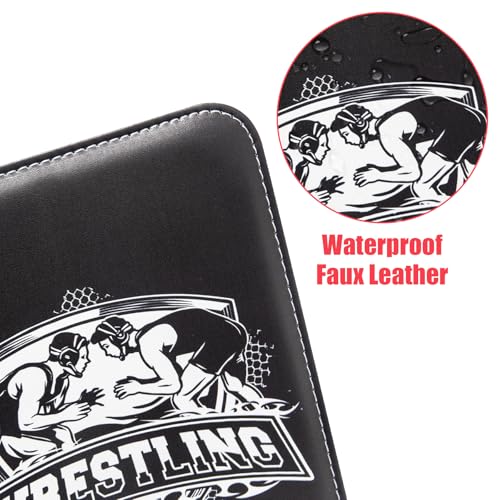 400 Pockets Wrestling Card Binder,Portable Waterproof PU Storage Album,W435 - color: Wrestling-400