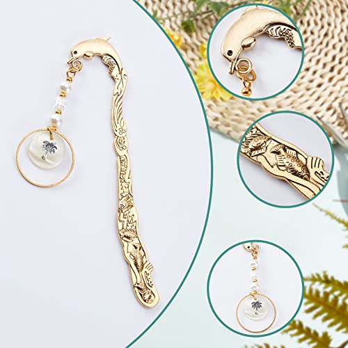 SUNNYCLUE 12Pcs Hook Bookmarks Findings Metal Bookmark Hairpin Stripe Hook Vintage Bookmark Clip for Crafting Jewelry Making Charms Findings Accessories, Mixed Color - color: 12pcs 3 Colors Hook Bookmarks