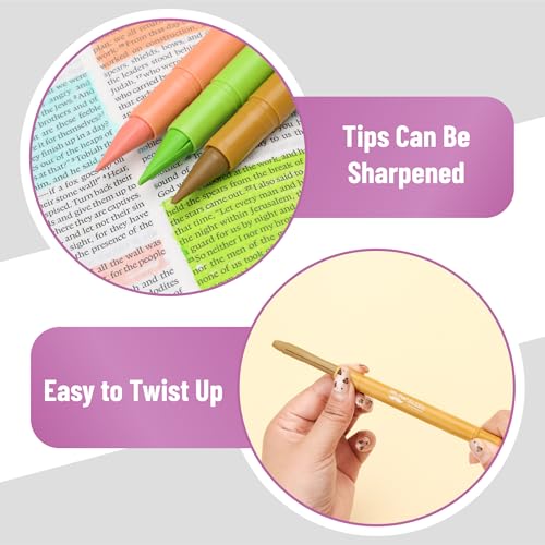 Mr. Pen- Gel Highlighter, 12 Pack, Assorted Colors - color: Pastel Colors 4, size: 12 Pack