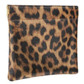 Leopard Squeeze Coin Purse Pouch Small Makeup Bag for Purse - color: Leopard, size: Small (4.4"x3.85")