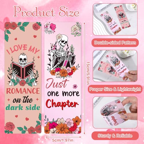 Wxiben 24 Pcs Spicy Fairytale Bookmarks Romance Book Page Marks for Women
