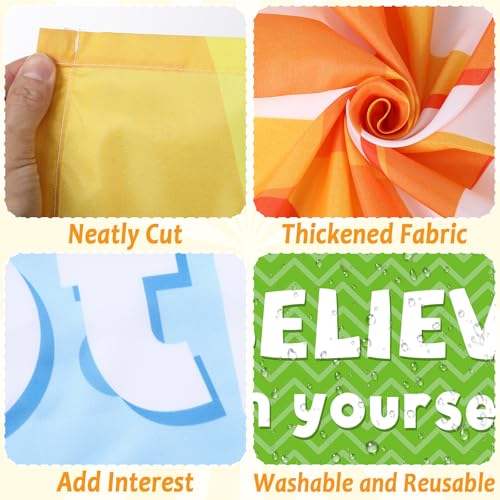 6 Pcs Fluorescent Light Covers with 60 Magnets Decorative for Classroom Ceiling Light 4 x 2 Feet Magnetic Lights Covers Filter Easy Install for Office Hospitals & Home Drop Ceiling Supplies (Positive) - color: Positive