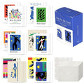 Monolike Day-by-day Card, Henri Matisse Painting ver.1 - Mix 36 Mini Single cards, 36 envelopes, 36 stickers Package - color: Henri Matisse Painting ver.1