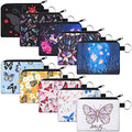 Boao 10 Pcs Small Change Coin Purse - size: 4.52 x 3.74 Inch, style: Butterfly and Flower