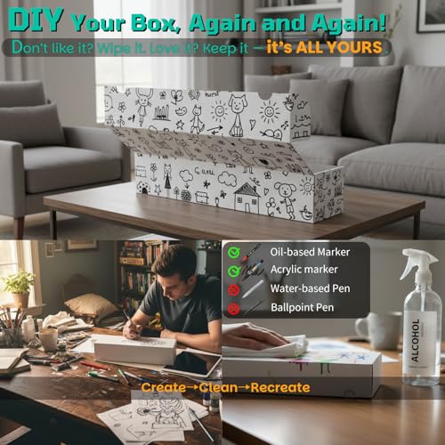 Laminated Trading Card Storage Box with Card Dividers,15in Bulk Storage Box - size: 10 Piece 15in for Standard