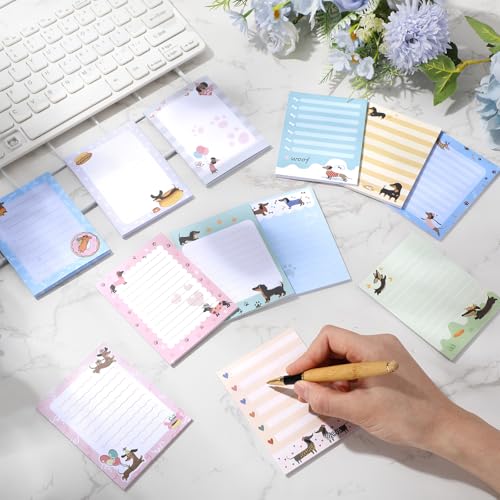 Gilprop 24 Pack Dachshund Gifts, Dachshund Sticky Notes - style: Dachshund