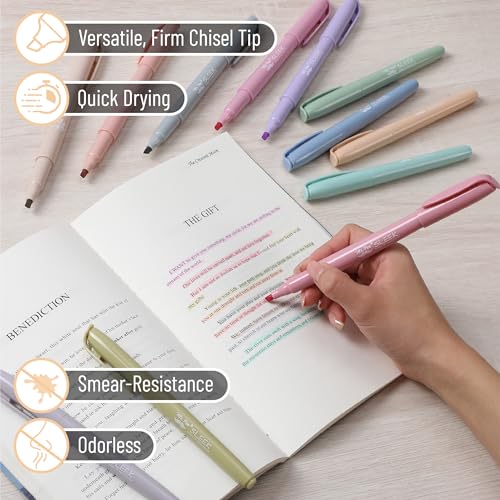 Mr. Pen- Highlighters, 12 Pack, Pastel Colors, Chisel Tip, Quick-Dry - color: Pastel, size: 12 Pack