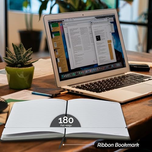 Nextnoid A5 Dotted Notebook, Hardcover, 256 Pages, 120 GSM, Brown - color: Brown, style: Dotted 256 Pages