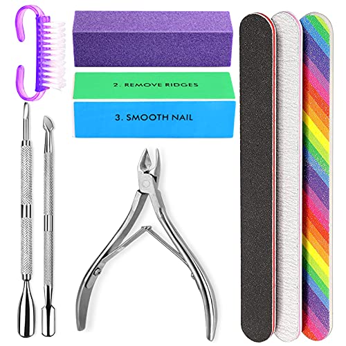 Manicure Nail Files Kit - color: Purple