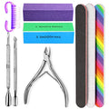 Manicure Nail Files Kit - color: Purple