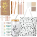29 Pcs Bible Journaling Supplies Kit Housekeeping Week Gifts - color: Khaki, style: Boho