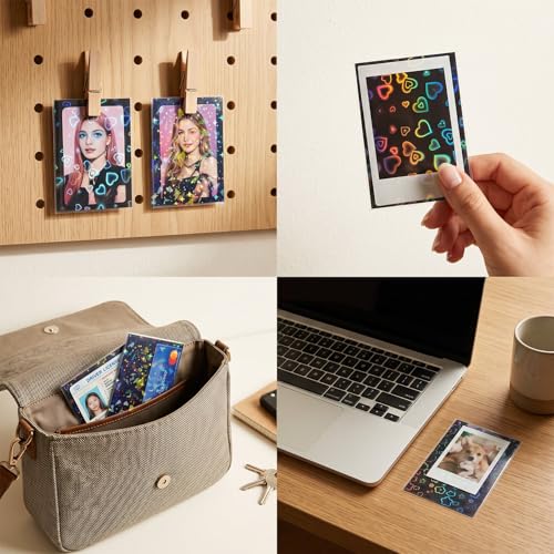 100pcs Holographic Card Sleeves Trading Card Sport Games