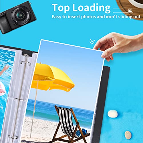 Fabmaker 30 Pack 8x10 Photo Sleeves for 3 Ring Binder, Hold 60 Photos - size: 8x10 inch 1 pocket