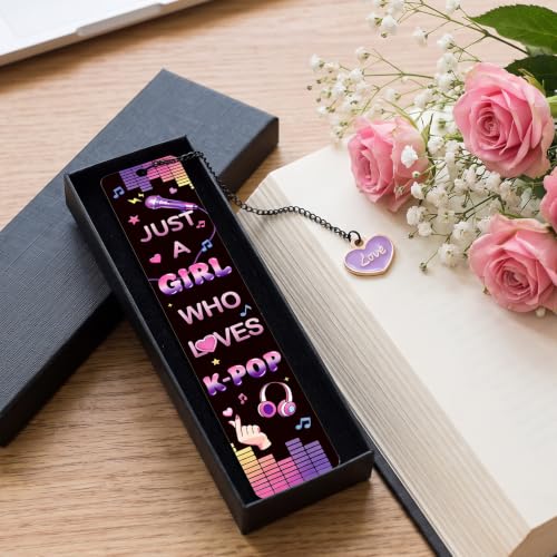 Kpop Bookmark Birthday Gifts for Kpop Fans, Book Lovers, Frinends - style: Kpop