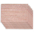 Urban Villa Two Tone Placemat Cotton Tablemat 14x20 (Set of 6) Fall - color: Falltone, size: 14" x 20"