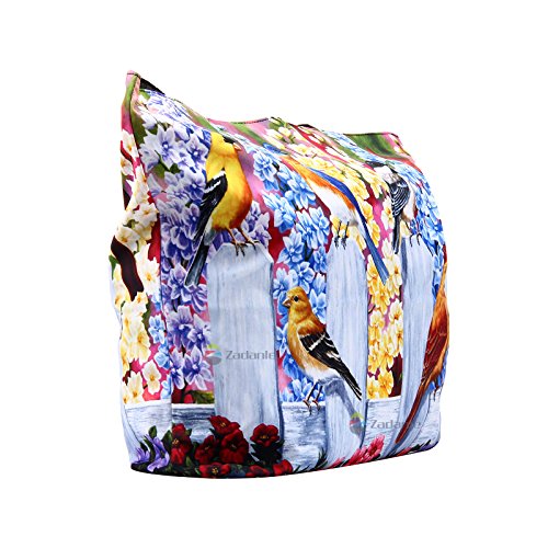 Beach Tote Bags Travel Shopping Bag With Zippered for Women - color: Sb-6068
