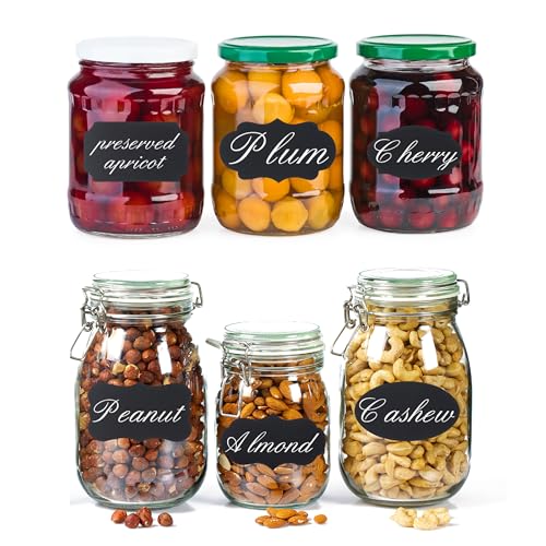 Mr. Pen- Chalkboard Labels, 100 pcs, Assorted Shapes - size: 100 pcs, style: Assorted Shapes