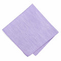 tiemart Regent Morris Neckwear Silk/Linen Pocket Square - color: Purple Regency