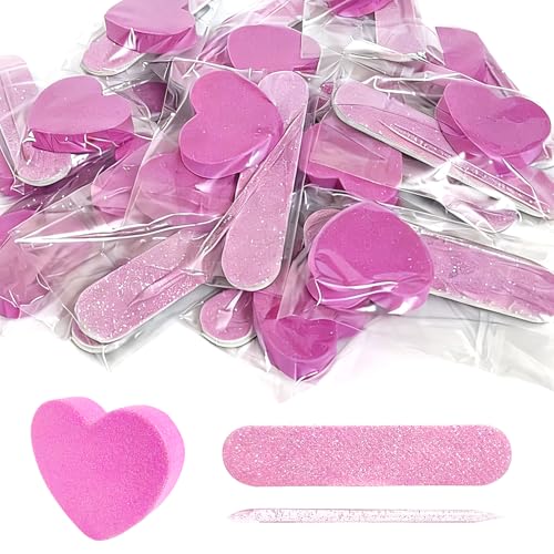 Manicure Kit Disposable Press On Nail Tool Packaging Kit (Pink,16PCS) - color: Pink,16PCS
