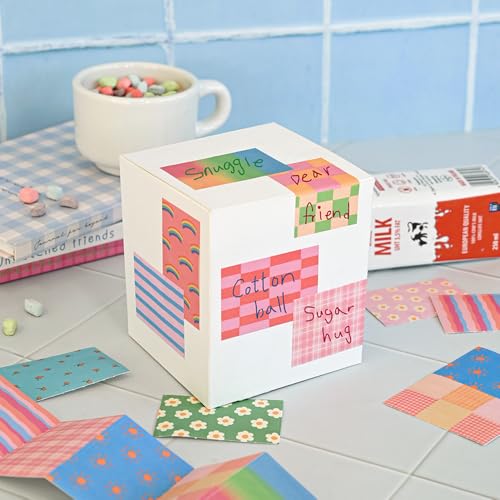 Monolike Big Wow Sticker Unmatched Friends Pattern Series.3 + Series.4 Set - Big Size Cute Stickers, Square Stickers - color: Unmatched Friends Pattern Series.3 + Series.4