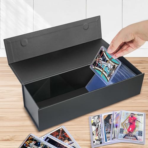 Vowcarol Trading Card Storage Box, Top loader Storage Box, Trading Card Holder Topload Hobby Box for 800 Count Cards - 1 PACK