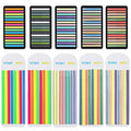 Potanro Sticky Tabs 2300 Pcs Translucent 10 Sheets Highlighter Book Tape - style: Sticky note B