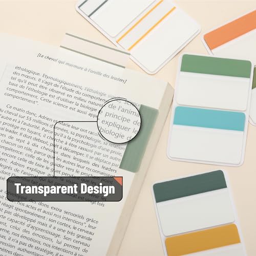 Mr. Pen- Sticky Index Tabs, 500 Pcs, 21 Sets, Colorful - color: Garden